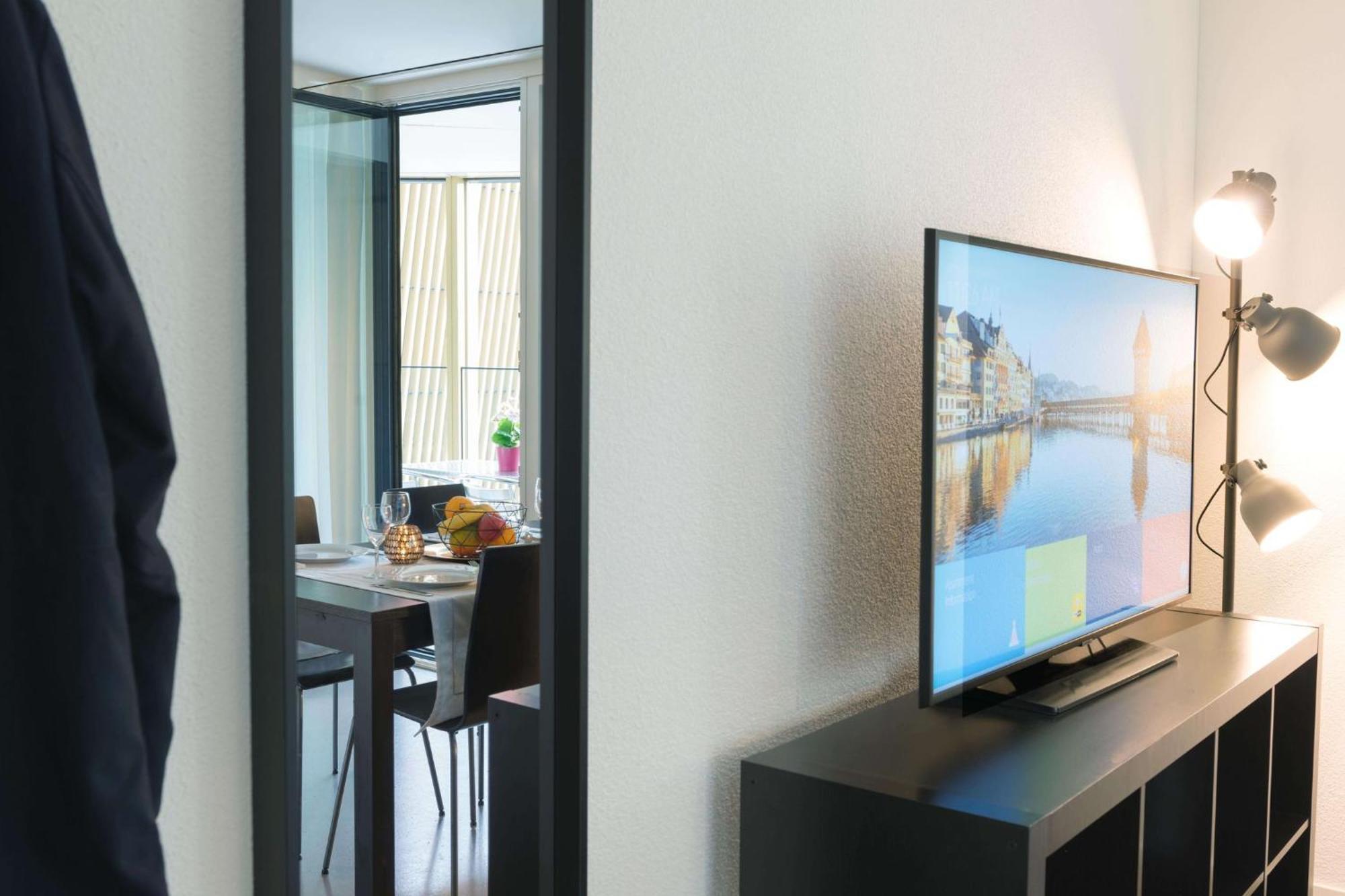Hitrental Allmend Comfort Apartments Lucern Exteriér fotografie
