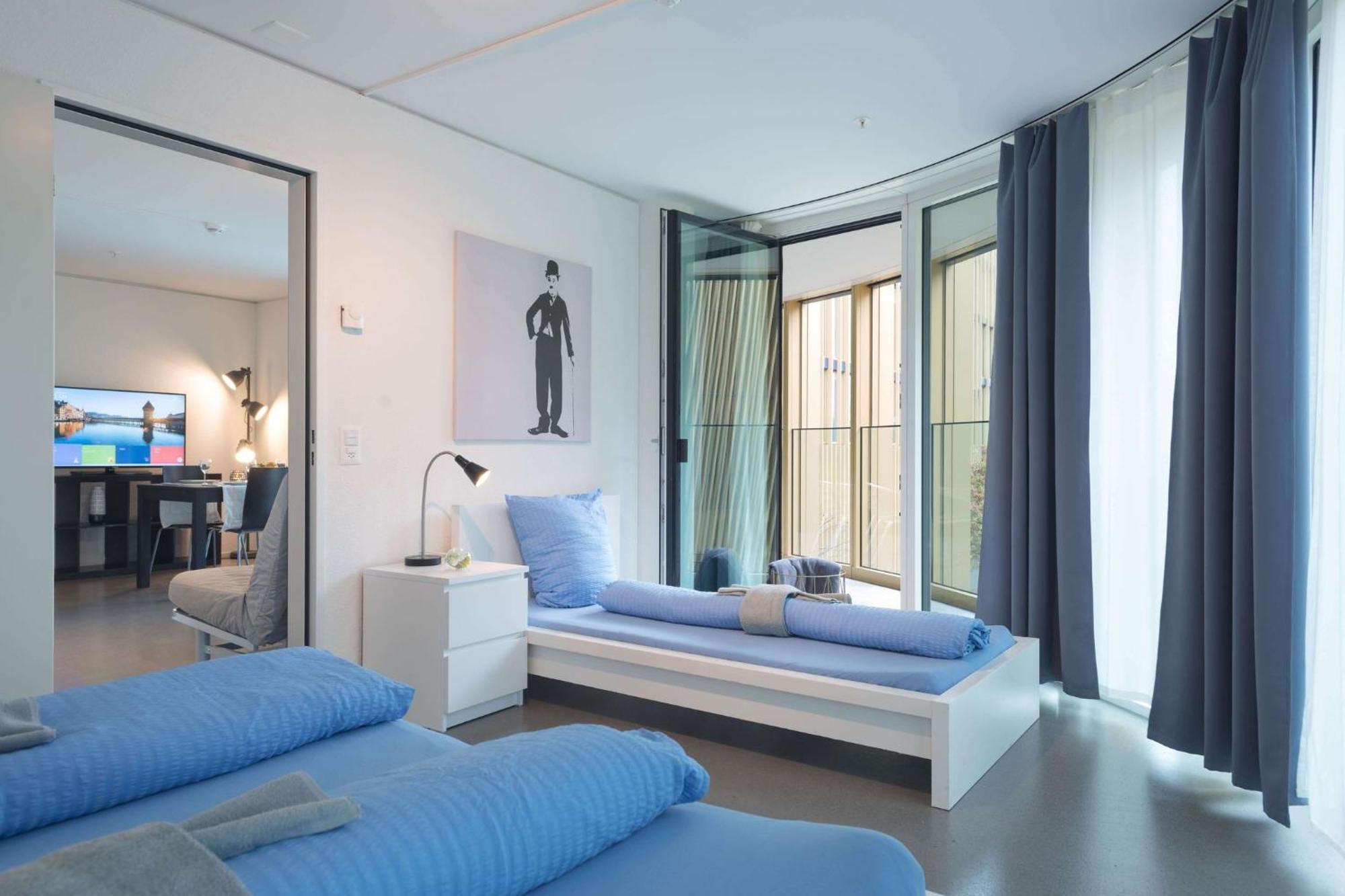 Hitrental Allmend Comfort Apartments Lucern Exteriér fotografie