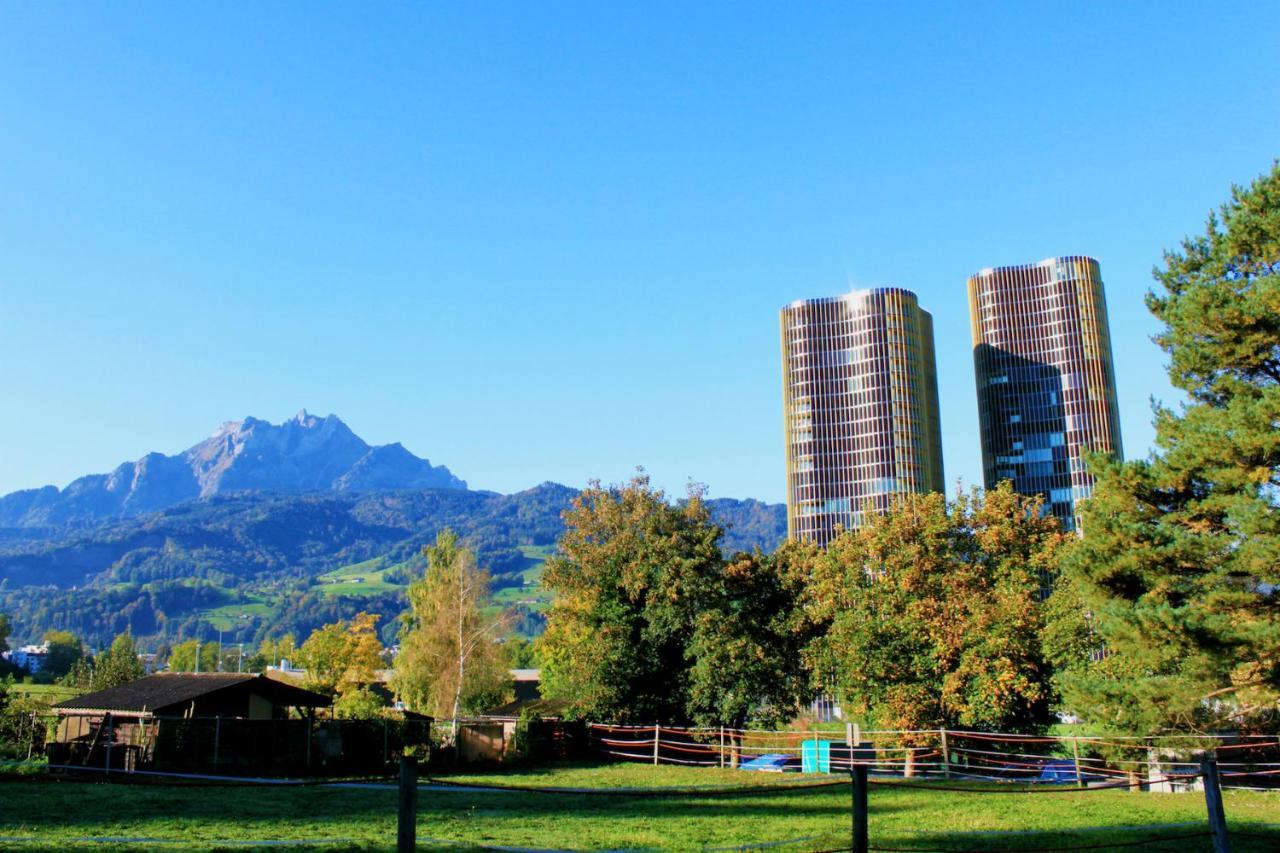 Hitrental Allmend Comfort Apartments Lucern Exteriér fotografie